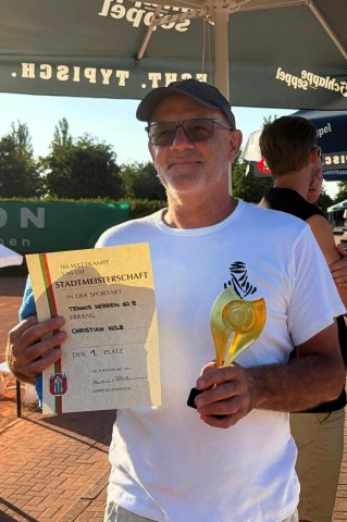Stadtmeister 2026 Herren 60 B Einzel